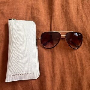 Quay All In Aviator Sunglasses